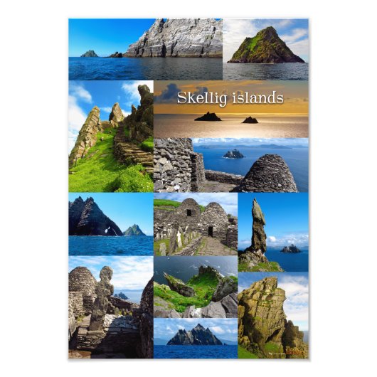 The Skellig Islands Fotodruck (Vorne)