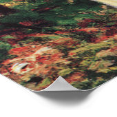 The Sketchers von John Singer Sargent Poster (Ecke)