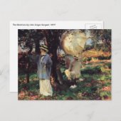 The Sketchers von John Singer Sargent Postkarte (Vorne/Hinten)