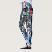 The Ski Party - Skis and Poles Leggings (Links)