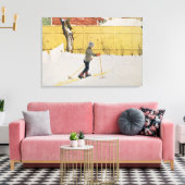 The Skier, c.1909 Leinwanddruck (Insitu (Wohnzimmer))