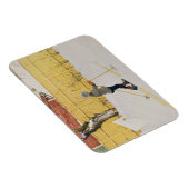 The Skier, c.1909 Magnet (Rechte Seite)