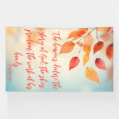 The Skies Proclaim His Glory Psalm 19:1 Banner (Horizontal)