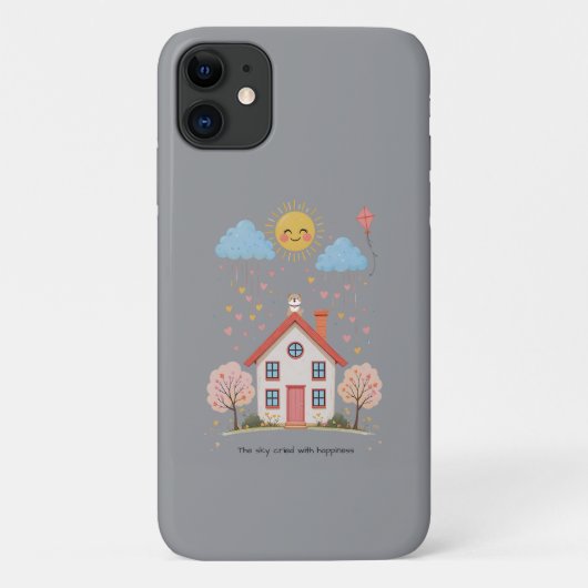 The sky cried with happiness Case-Mate iPhone hülle (Rückseite)