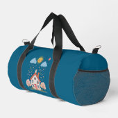 The sky cried with happiness duffle bag (Rechte Ecke)