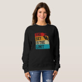 The Sky Is The Limit Rock Climbing Bouldering Clim Sweatshirt (Vorne ganz)