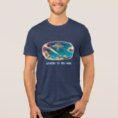The Sky Is Totally Normal Tri-Blend Shirt (Vorderseite)