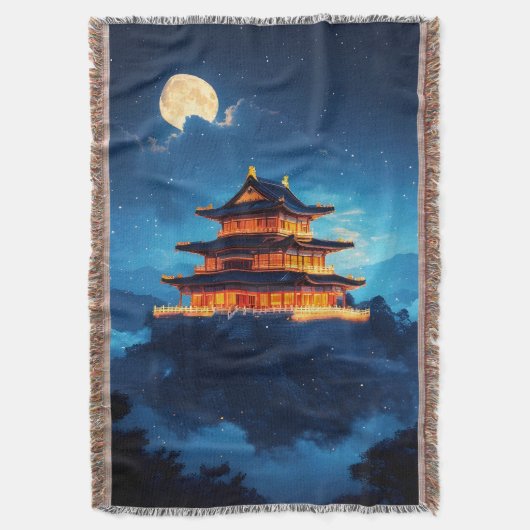 The Sky Palace at Midnight Decke (Vorderseite Vertikal)