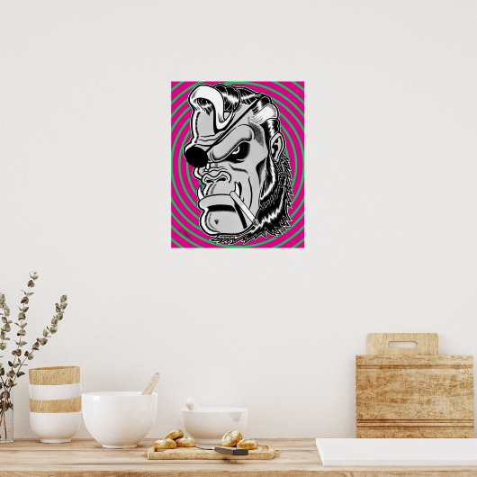 The Sleaze Creatures™: Garganta™ Poster (Küche)