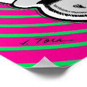 The Sleaze Creatures™: Garganta™ Poster (Ecke)