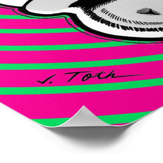 The Sleaze Creatures™: Garganta™ Poster (Ecke)