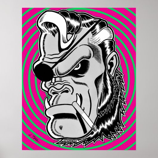 The Sleaze Creatures™: Garganta™ Poster (Vorne)