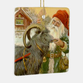 "The Sled Goat" von Jenny Nystrom Keramikornament (Rechts)