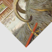 "The Sled Goat" von Jenny Nystrom Seidenpapier (Ausschnitt)