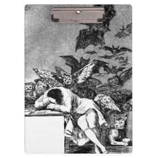 The Sleep Of Reason Produces Monsters, Goya Klemmbrett
