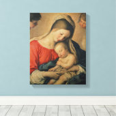 The Sleeping Christ Child Leinwanddruck (Insitu (Holzboden))