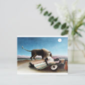 The Sleeping Sinti und Roma, Henri Rousseau (1897) Postkarte (Stehend Vorderseite)