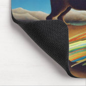 "The Sleeping Sinti und Roma" von Henri Rousseau Mousepad (Ecke)