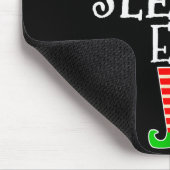 The Sleepy Elf Group Matching Family Christmas Gif Mousepad (Ecke)