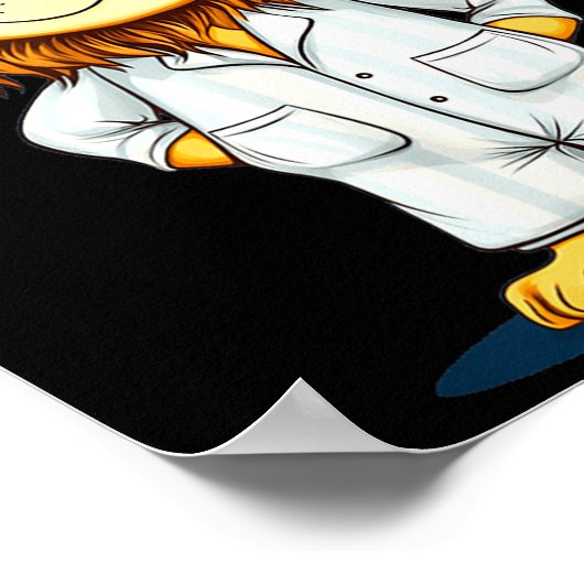 The Sleepy King_ Lion In Pajamas Costume For Boys Poster (Ecke)