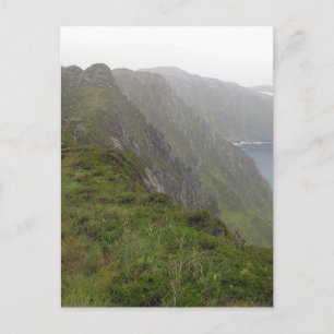 The Slieve League Cliffs in Irland Postkarte