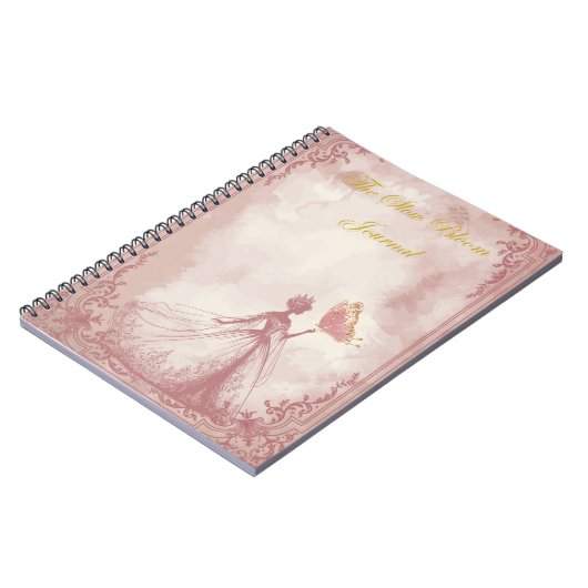 The Slow Bloom Journal - Ästhetisches Notebook Notizblock (Linke Seite)