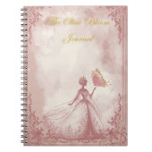 The Slow Bloom Journal - Ästhetisches Notebook Notizblock (Vorderseite)