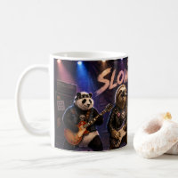 The Slow Motion Lustige Tier Rockband Tasse
