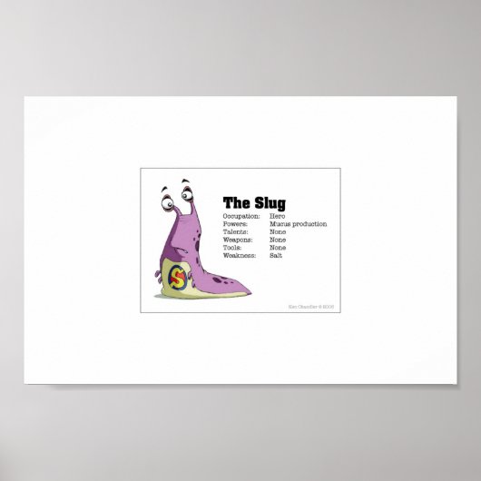 The Slug: Heldenprofil Poster (Vorne)