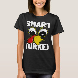 The Smart Turkey Family Group Matching Thanksgivin T-Shirt