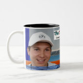 THE SMARTLYS Preston & Caddy Mug with Logo Zweifarbige Tasse (Links)