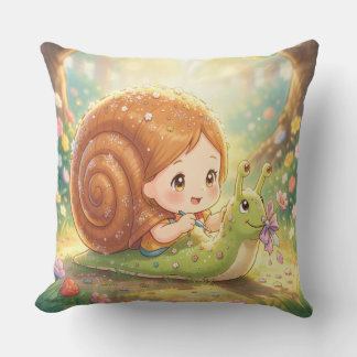 The Snail and the Magic of the Blossom Crowns.9 Kissen