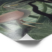 The Snake Charmer by Henri Rousseau Fotodruck (Ecke)