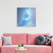 The Snow Oracle Leinwanddruck (Insitu (Wohnzimmer))