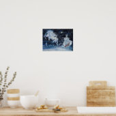 "The Snow Queen" Illustration von Elena Ringo Poster (Küche)