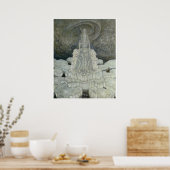 The Snow Queen Poster von Edmund Dulac (Küche)