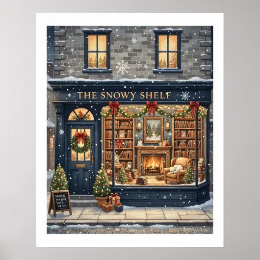 The snowy shelf poster (Vorne)