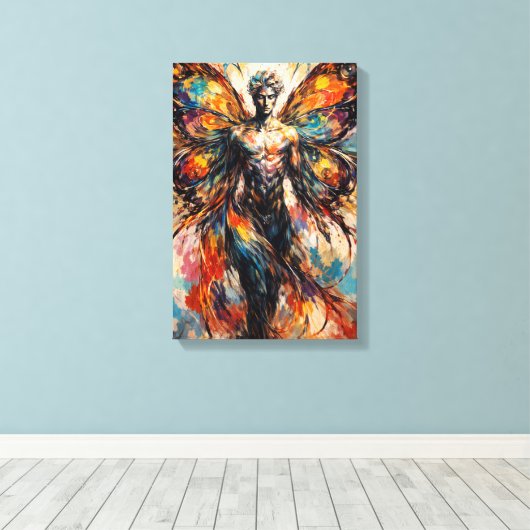 The Sock That Dreamed of Flight Leinwanddruck (Insitu (Holzboden))