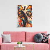 The Sock That Dreamed of Flight Leinwanddruck (Insitu (Wohnzimmer))