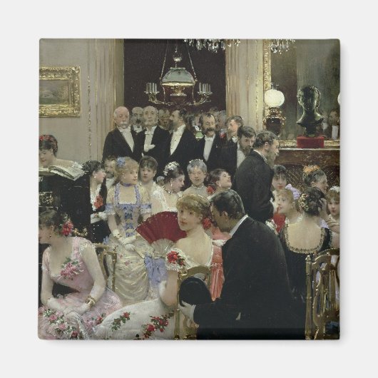 The Soiree, c.1880 Magnet (Vorne)