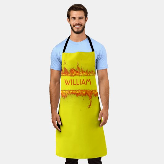 The Solar Flare Chef's Apron Schürze (Getragen)