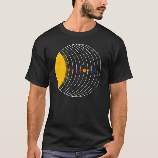 The Solar system T-Shirt (Vorderseite)