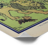 The Soldier With the Green Whiskers Led Them  Poster (Ecke)