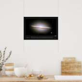 The Sombrero Galaxy (Messier 104, M104) Poster (Küche)