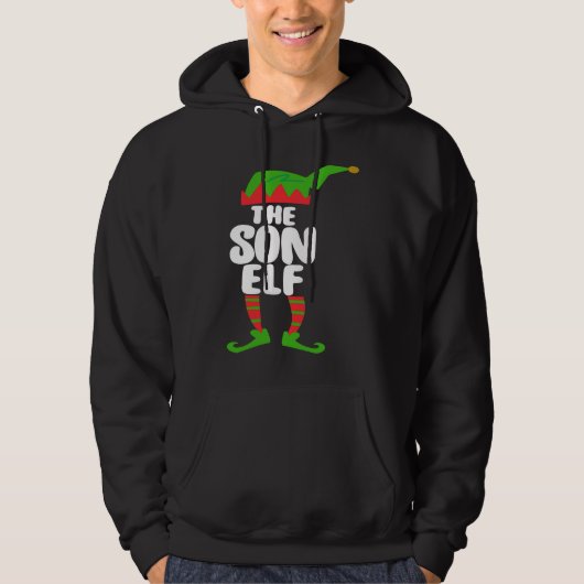 The Son ELF Christmas Holiday Hoodie (Vorderseite)