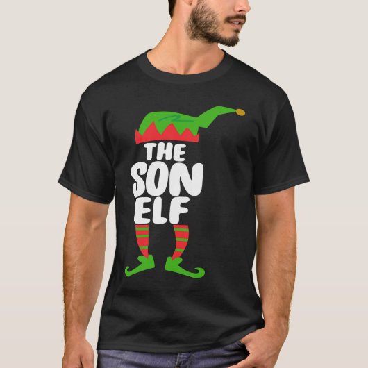 The Son ELF  Christmas Holiday T-Shirt (Vorderseite)