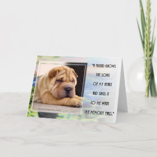 The Song Of My Heart Karte