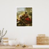 The Sonnet, 1839 (oil on panel) Poster (Küche)