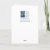 "The Soul Emerges" Greeting card Karte (Rückseite)