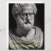 The soul never thinks without a picture (Vorne/Hinten)